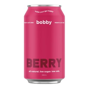 bobby Prebiotic Berry 330ml – 16 Pack (4x4)