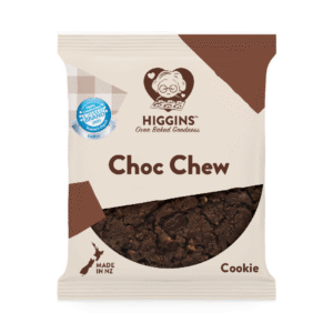 Higgins Choc Chew Cookie 100g - 9 Pack