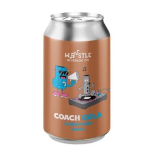 Whistle Coach Cola Classic Soda 330ml - 16 Pack
