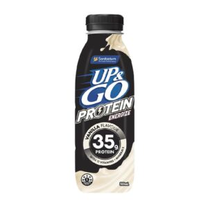 Up&Go Protein Energize Vanilla 35g Protein PET 500ml – 8 Pack