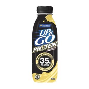 Up&Go Protein Energize Banana 35g Protein PET 500ml – 8 Pack