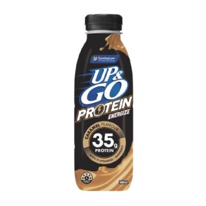 Up&Go Protein Energize Caramel 35g Protein PET 500ml – 8 Pack