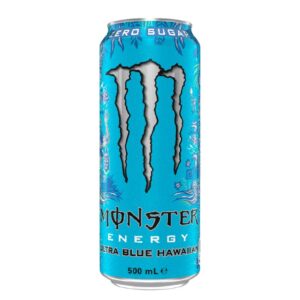 Monster Energy Ultra Blue Hawaiian Zero Sugar 500ml - 24 Pack