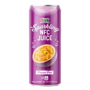 Vinut Passionfruit Sparkling Juice 330ml - 12 Pack