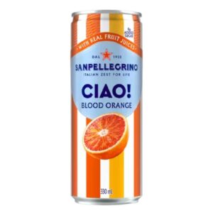 San Pellegrino Ciao! Blood Orange 330ml - 24 Pack (6x4)
