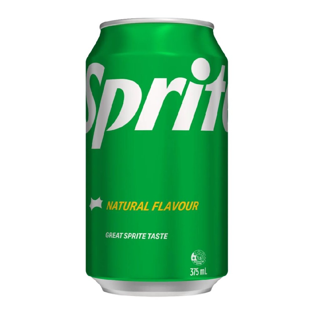 Sprite Lemonade Cans 375ml – 24 Pack