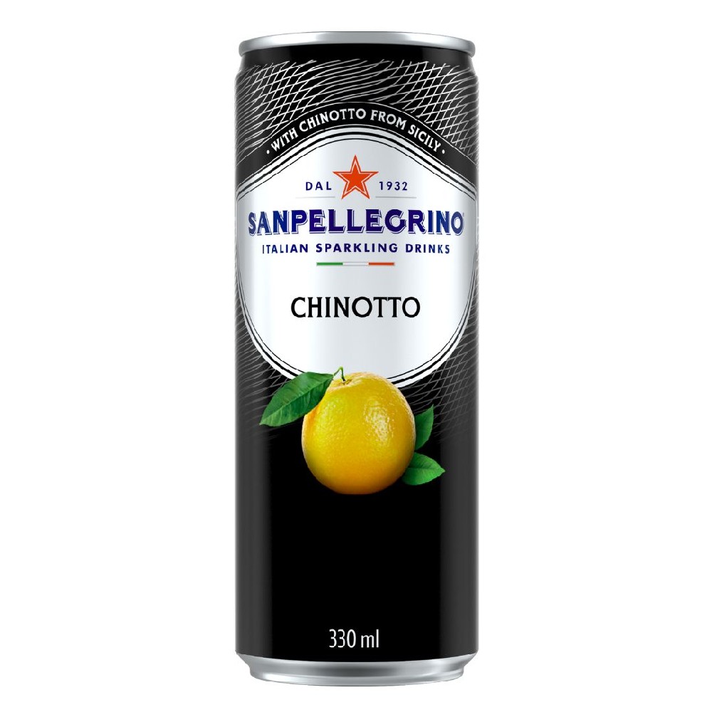 San Pellegrino Chinotto Italian Sparkling Drink 330ml – 24 Pack (6x4)