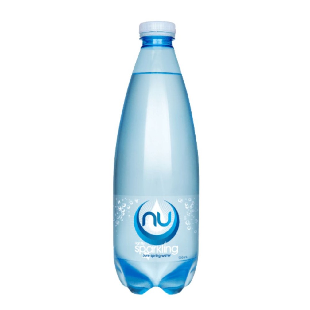 Nu Pure Lightly Sparkling Water 500ml – 12 Pack