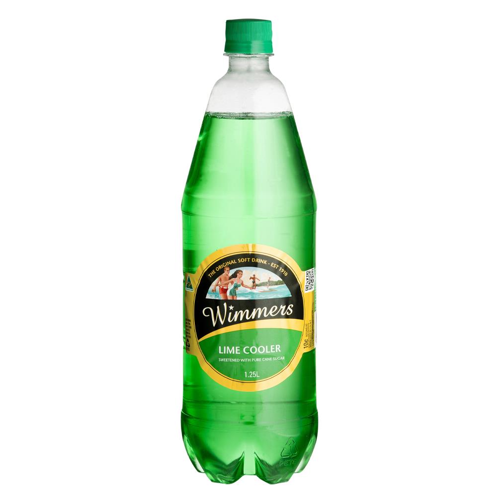 Wimmers Lime Cooler 1.25L – 12 Pack