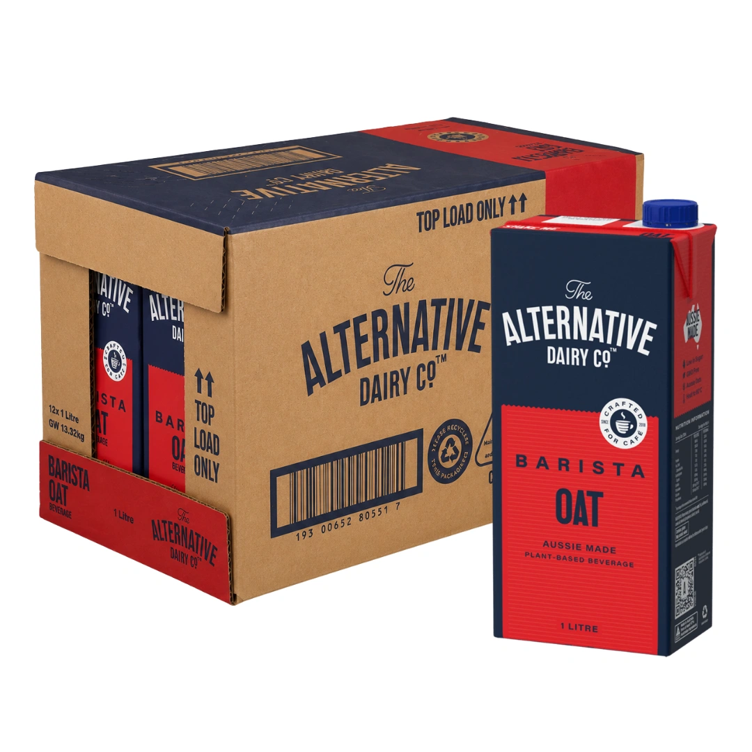 Alternative Dairy Co. Barista Oat Milk 1L – 12 Pack - Image 2