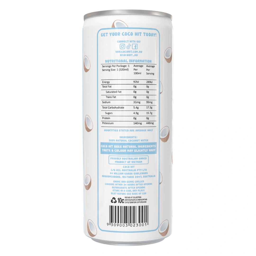Coco Hit Coco 'G 320ml – 12 Pack - Image 3