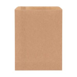 NaturalPak Long Brown Kraft Satchel Bag 295/280 x 240mm - 1000 Pack