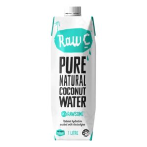 Raw C Straight Up Coconut Water 1L – 6 Pack