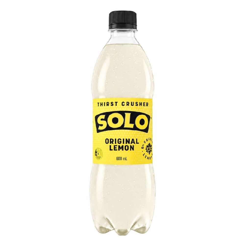 Solo Original Lemon PET 600ml – 24 Pack