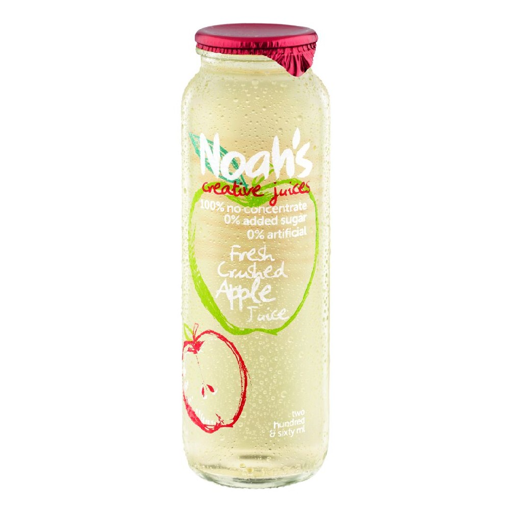 Noah's Fresh Crushed Apple Juice 260ml – 12 Pack