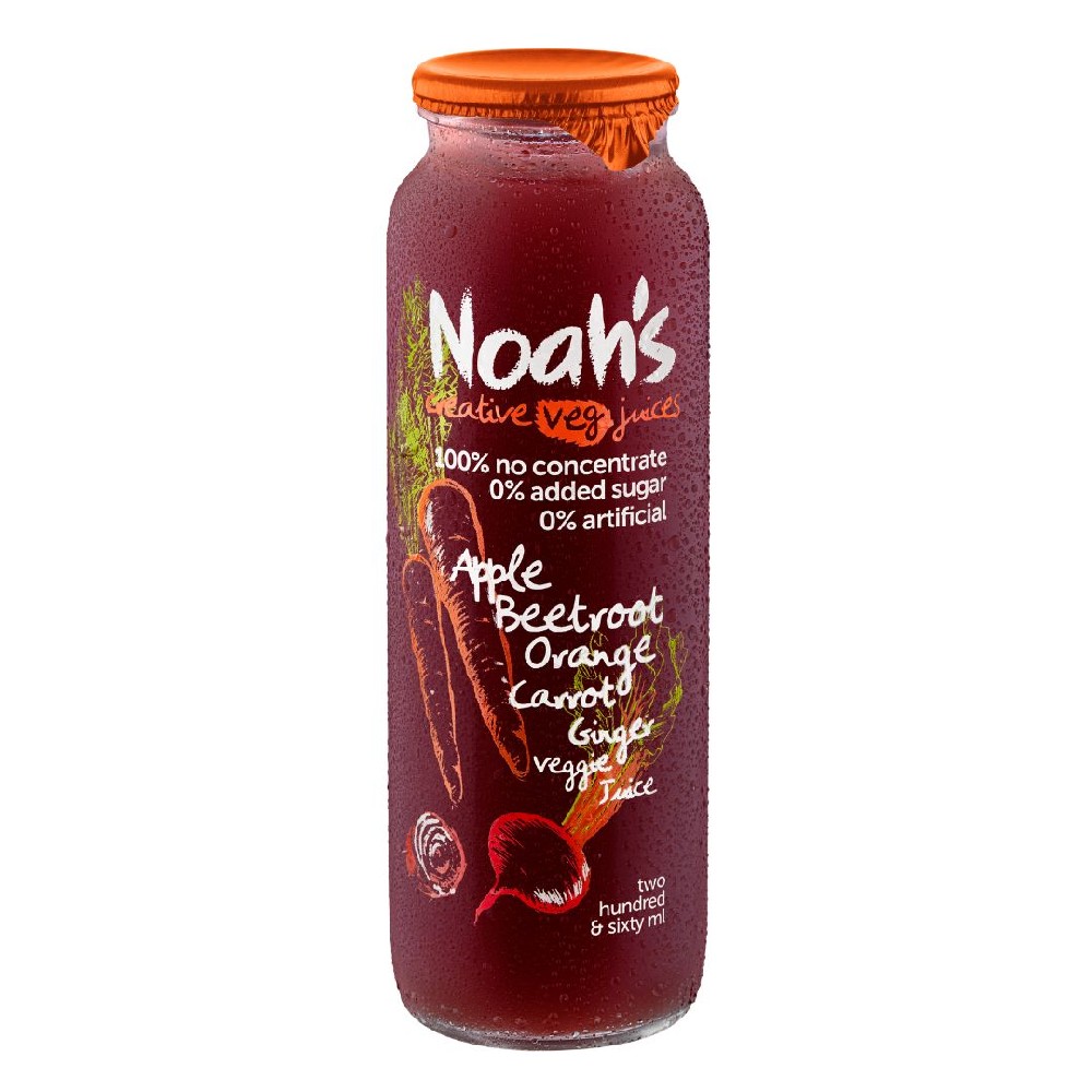 Noah's Beetroot Veggie Juice 260ml – 12 Pack