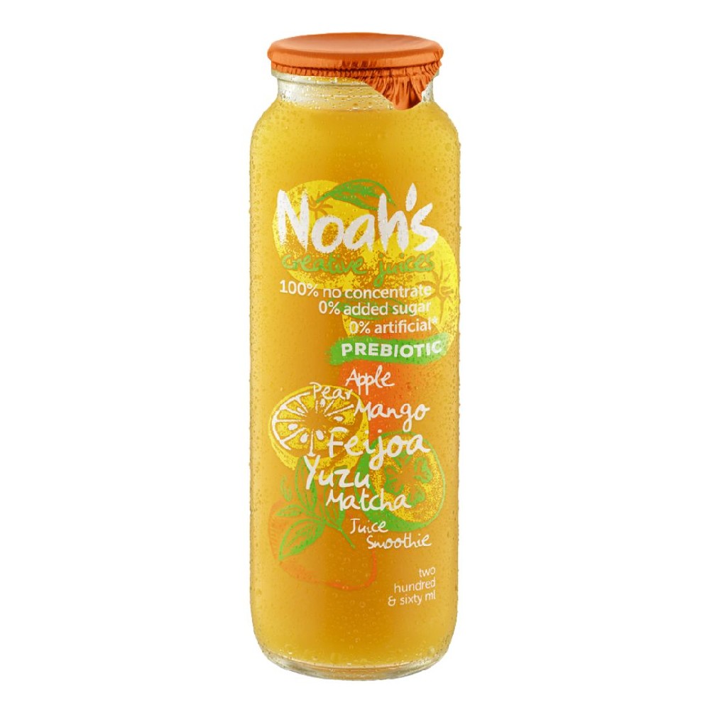 Noah's Orange Prebiotic Smoothie 260ml – 12 Pack