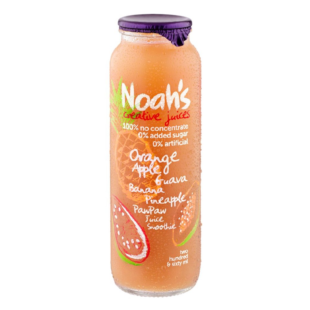 Noah's Orange Smoothie 260ml – 12 Pack