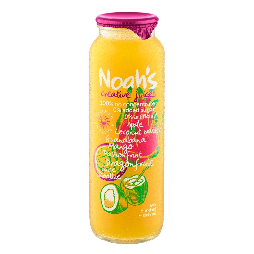 Noah's Passionfruit Coconut Water Smoothie 260ml – 12 Pack