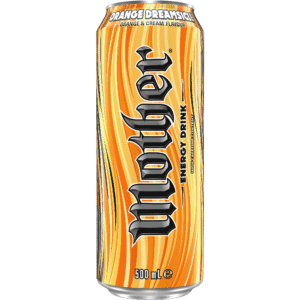 Mother Energy Drink Orange Dreamsicle 500ml – 24 Pack