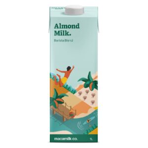 Macamilk Almond Milk Barista Blend 1L – 6 Pack