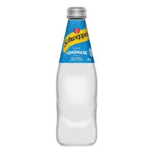 Schweppes Classic Lemonade Glass 300ml – 24 Pack