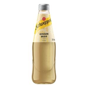 Schweppes Ginger Beer Glass 300ml – 24 Pack