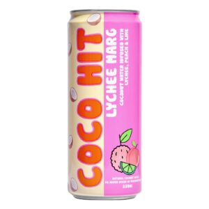 Coco Hit Lychee Marg 320ml – 12 Pack