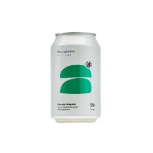 StrangeLove Lime & Jalapeno Lo-Cal Soda Cans 330ml – 24 Pack (6x4)