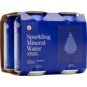 StrangeLove Sparkling Mineral Water 330ml – 24 Pack (6x4)
