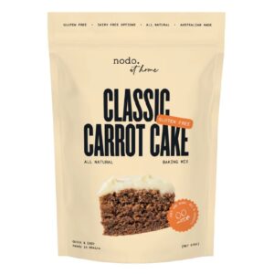 Nodo at Home Classic Carrot Cake Mix 375g – 6 Pack