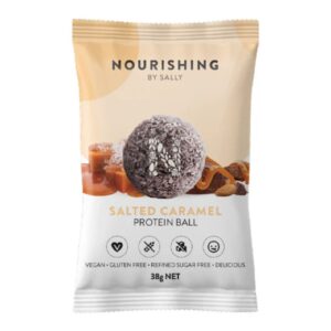 Nourishing By Sally Salted Caramel Protein Ball 38g - 12 Pack