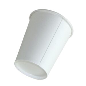 Single Wall White Fat Cups 16oz (90mm) - 1000 Pack