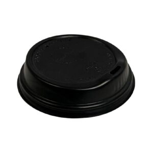 Recyclable Black Lids Fat Cups 90mm - 1000 Pack