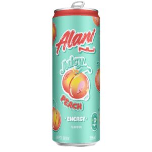 Alani Nu Energy Juicy Peach 355ml – 24 Pack