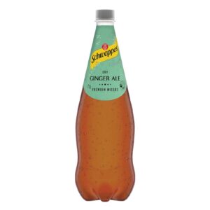 Schweppes Dry Ginger Ale Premium Mixer PET 1.1L - 12 Pack