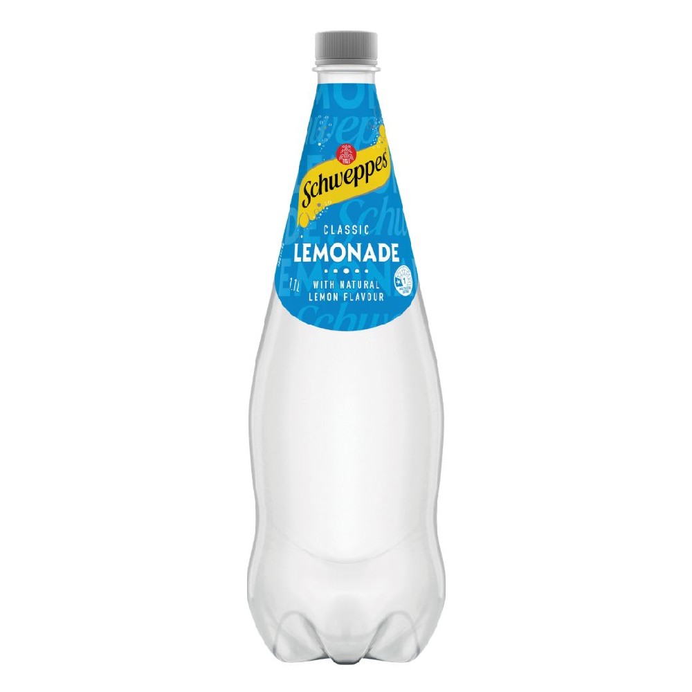 Schweppes Lemonade PET 1.1L - 12 Pack