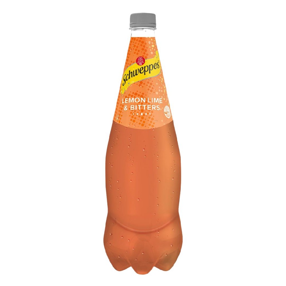 Schweppes Lemon Lime Bitters PET 1.1L - 12 Pack