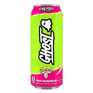 Ghost Energy Warheads Sour Watermelon 500ml - 12 Pack