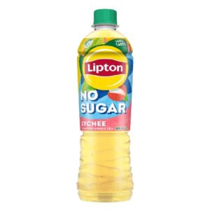Lipton Iced Tea Lychee Green Tea Zero Sugar 500ml – 24 Pack (2×12)