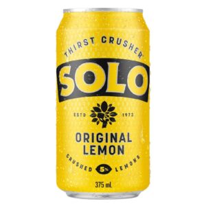 Solo Original Lemon Cans 375ml – 30 Pack