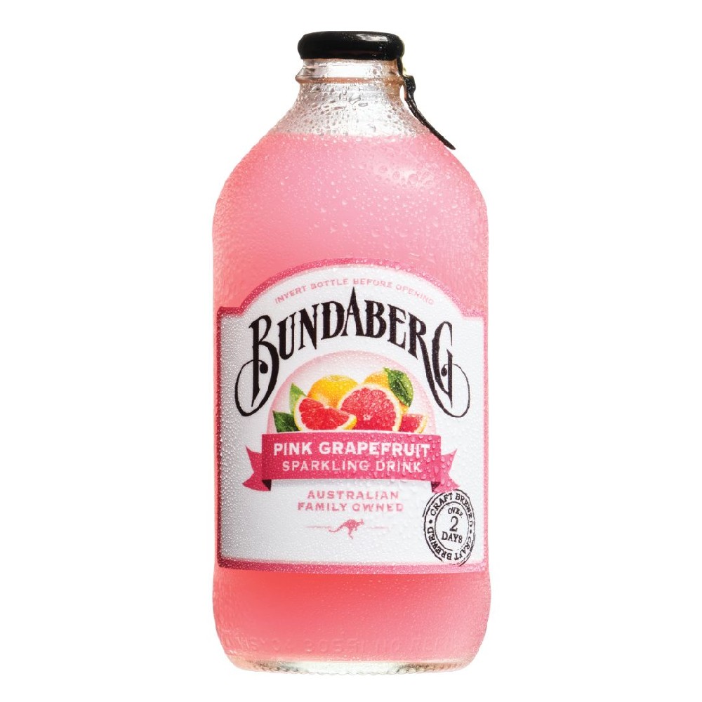 Bundaberg Pink Grapefruit 375ml – 12 Pack