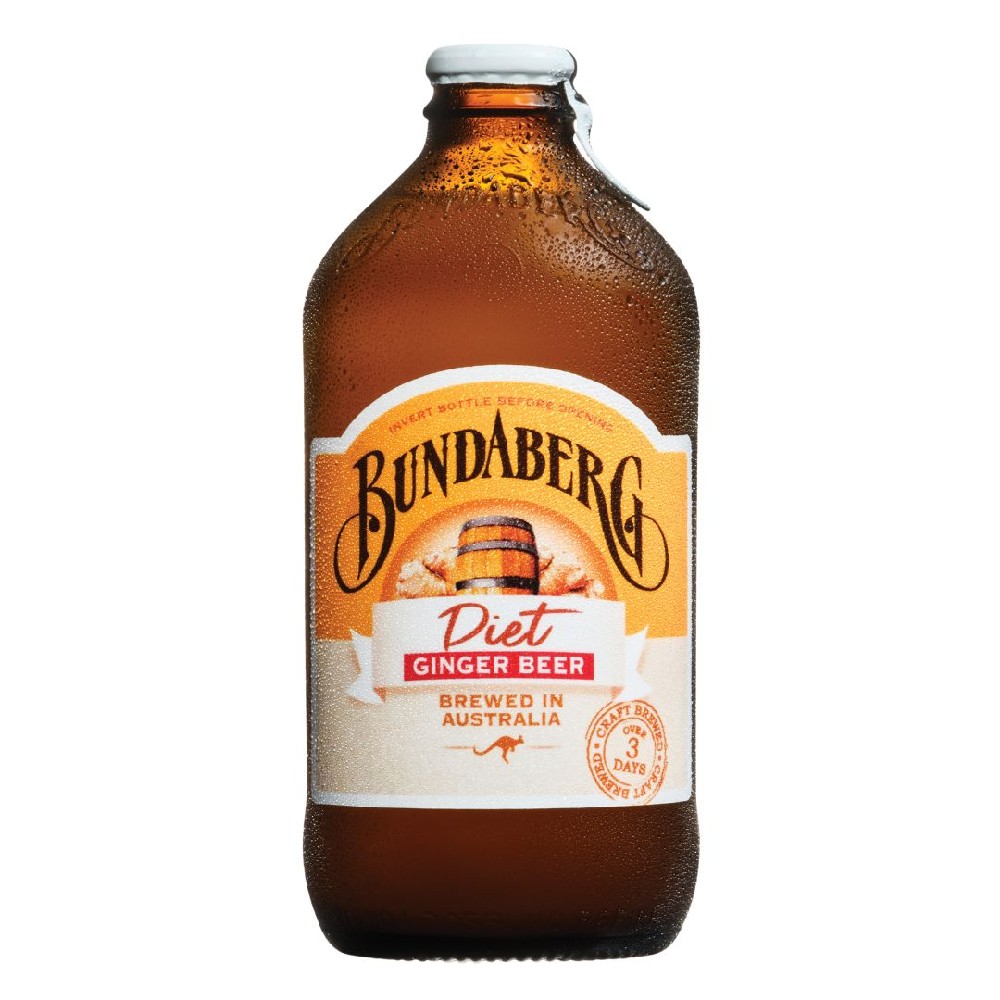 Bundaberg Diet Ginger Beer 375ml – 12 Pack