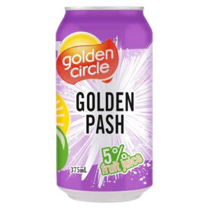 Golden Circle Golden Pash Soft Drink 375ml – 24 Pack