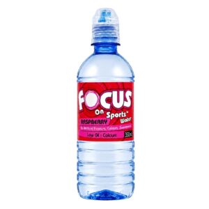 Focus On Sports Water Raspberry 350ml – 24 Pack