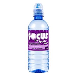 Focus On Sports Water Blackcurrant 350ml – 24 Pack