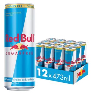 Red Bull Energy Drink Sugar Free 473ml – 12 Pack