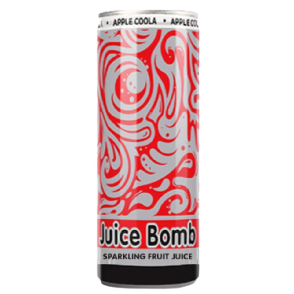 Juice Bomb Apple Coola 250ml – 24 Pack