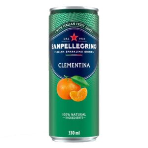 San Pellegrino Clementina Italian Sparkling Drink  330ml – 24 Pack (6x4)