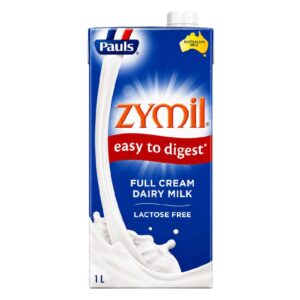 Pauls Zymil Full Cream Lactose Free Milk 1L – 12 Pack